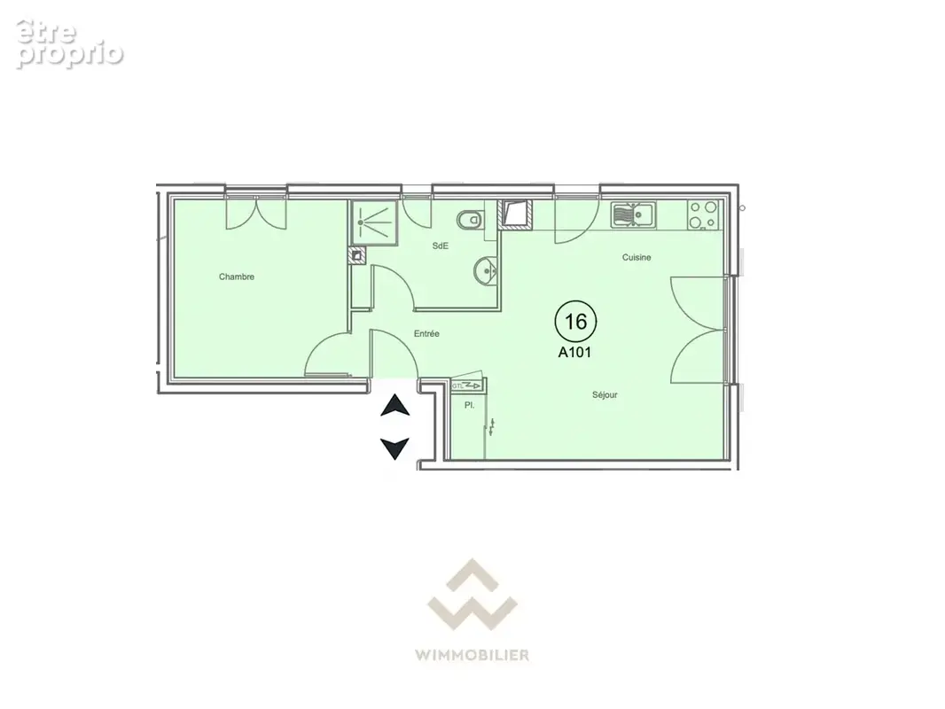 Appartement 2 pièces 44 m² à vendre à La Garde (83130) - photo 6