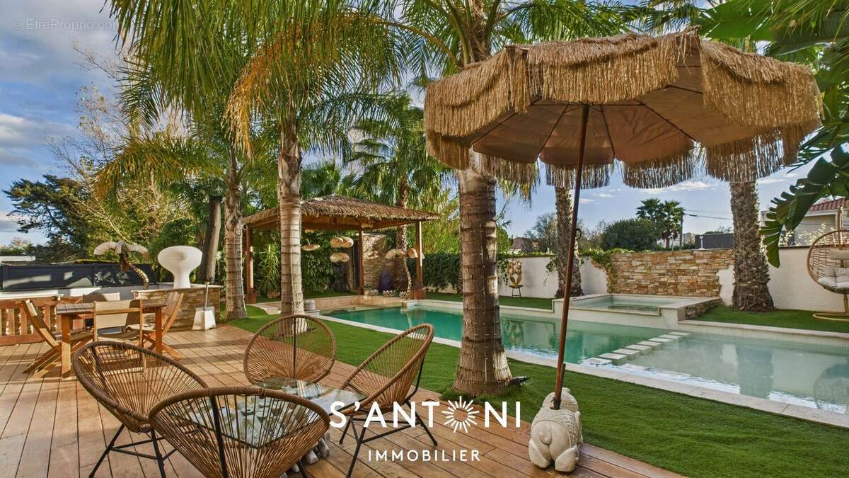 Le cap d'agde - rochelongue - somptueuse villa - photo 4