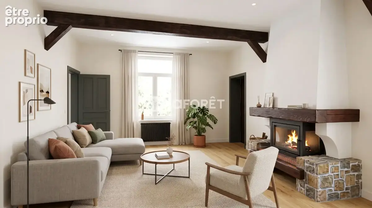 62450  - Maison 101 m2  coeur village Le Transloy - 4 pièce(s) - 2 Chambres -Garage - terrain 1200m2 - photo 6