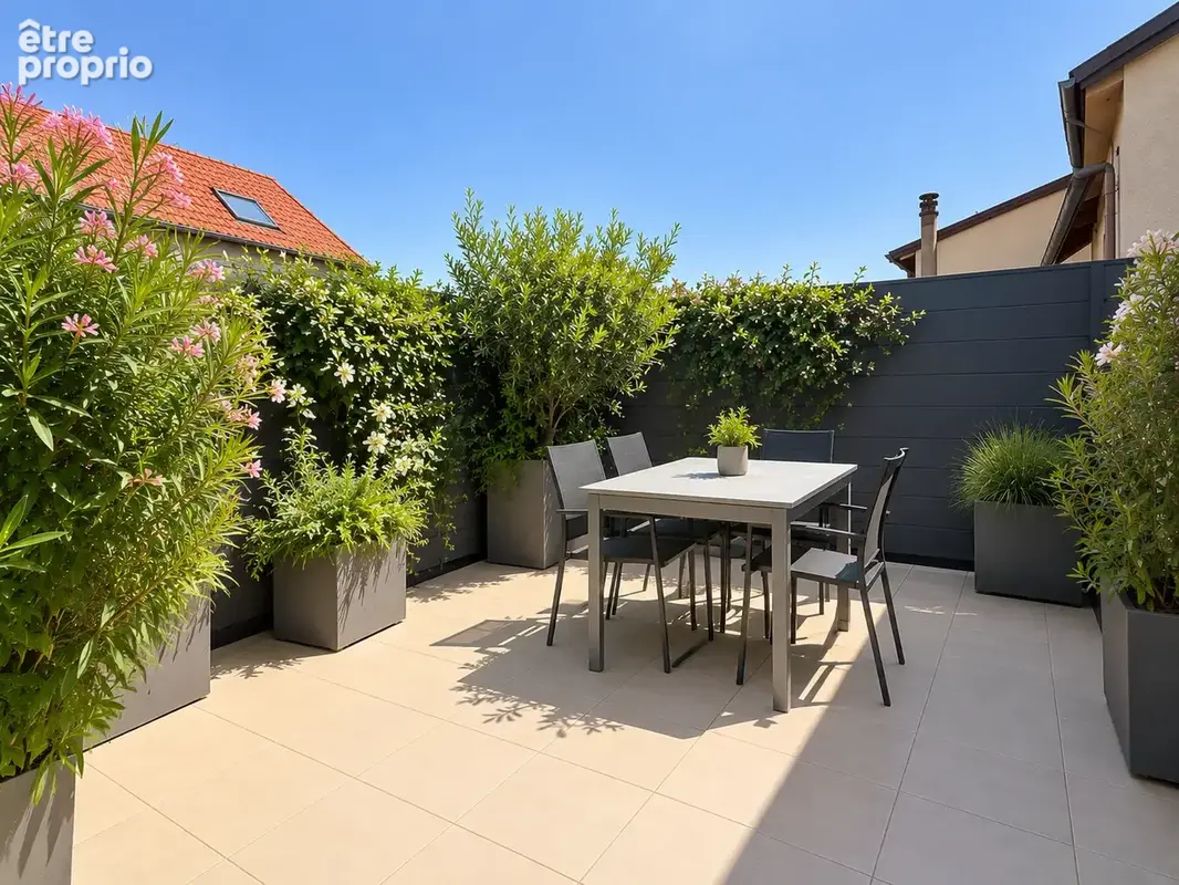 Marly centre   duplex 156 m2   4 chambres   terrasse   garage - photo 3