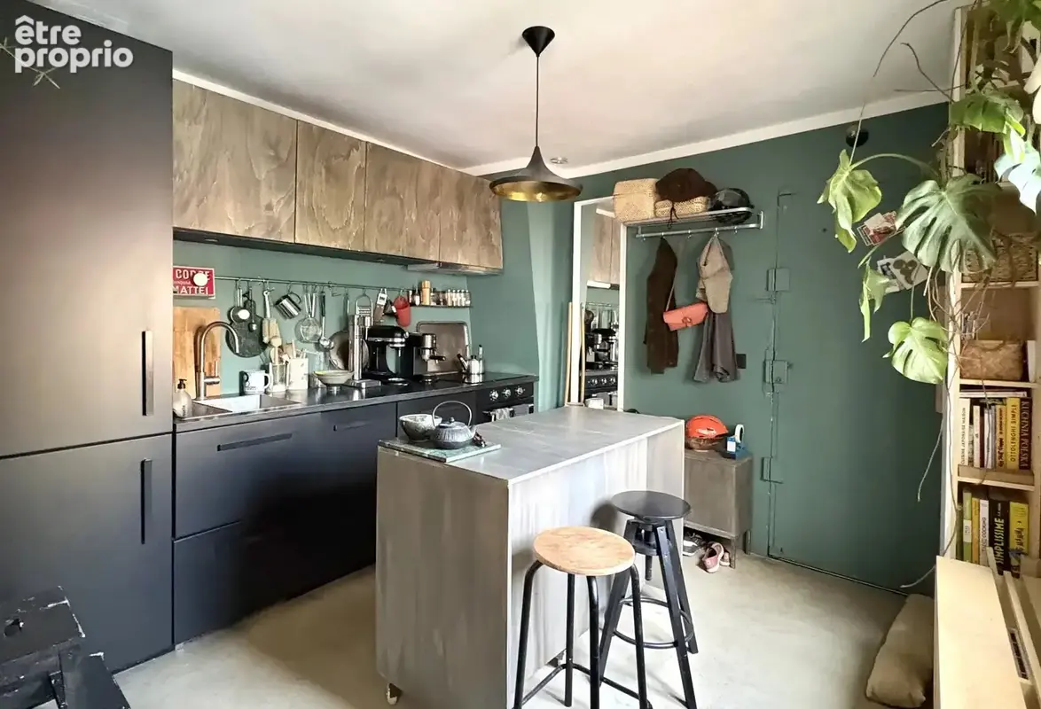 Paris 20e – metro pyrénées  charme sous les toits – duplex dernier étage - photo 6