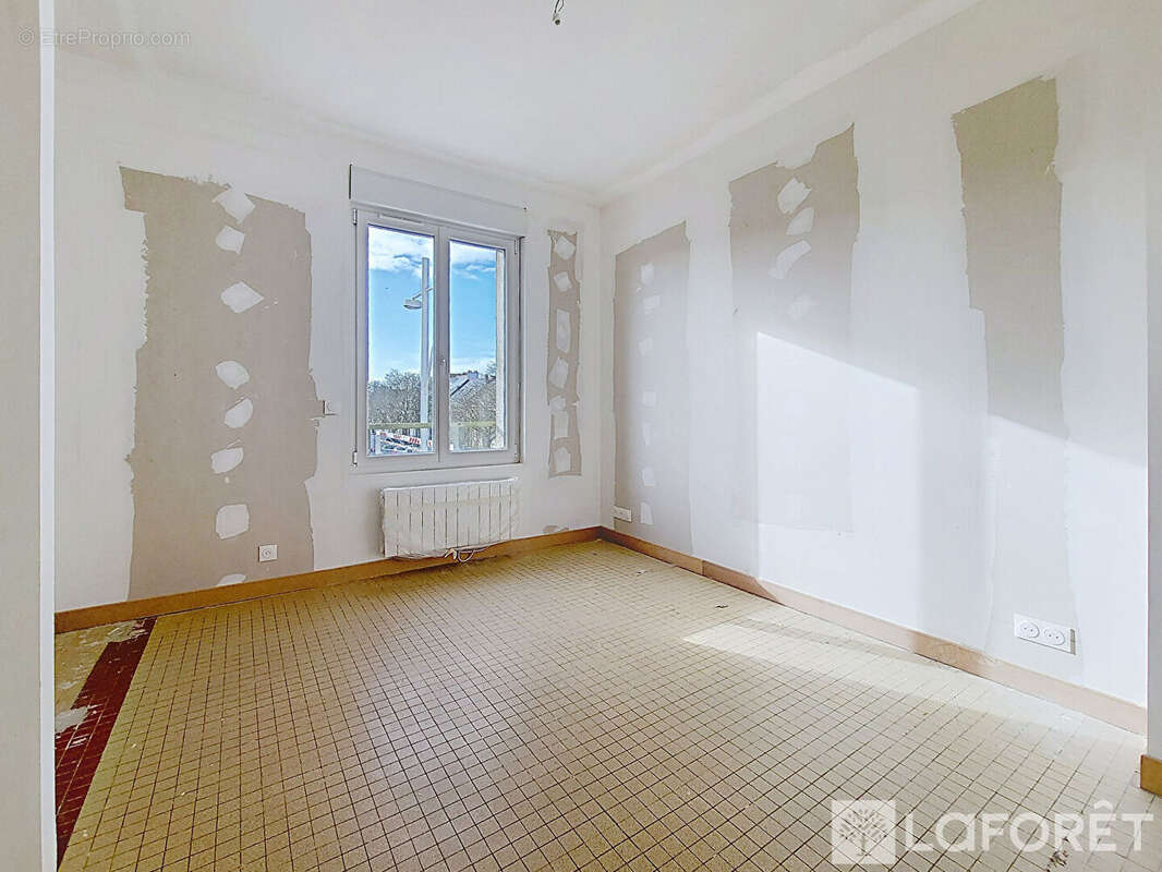 Appartement CENTRE-VILLE Saint Nazaire, 56 m2, sans vis-à-vis, orienté SUD - photo 3