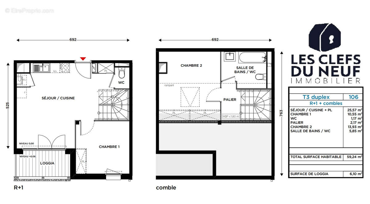 Appartement à EAUNES