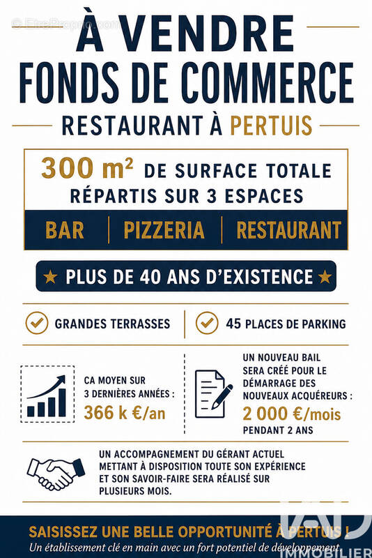 Photo 1 - Commerce à PERTUIS