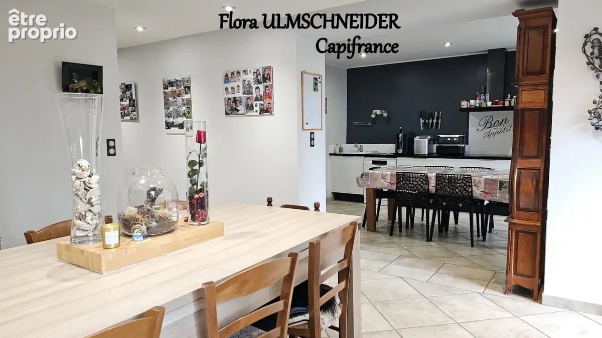Authenticité et espace : grande maison mitoyenne en pierre avec 5 chambres à vendre à CHINDRIEUX avec garage et terrain proche d - photo 6