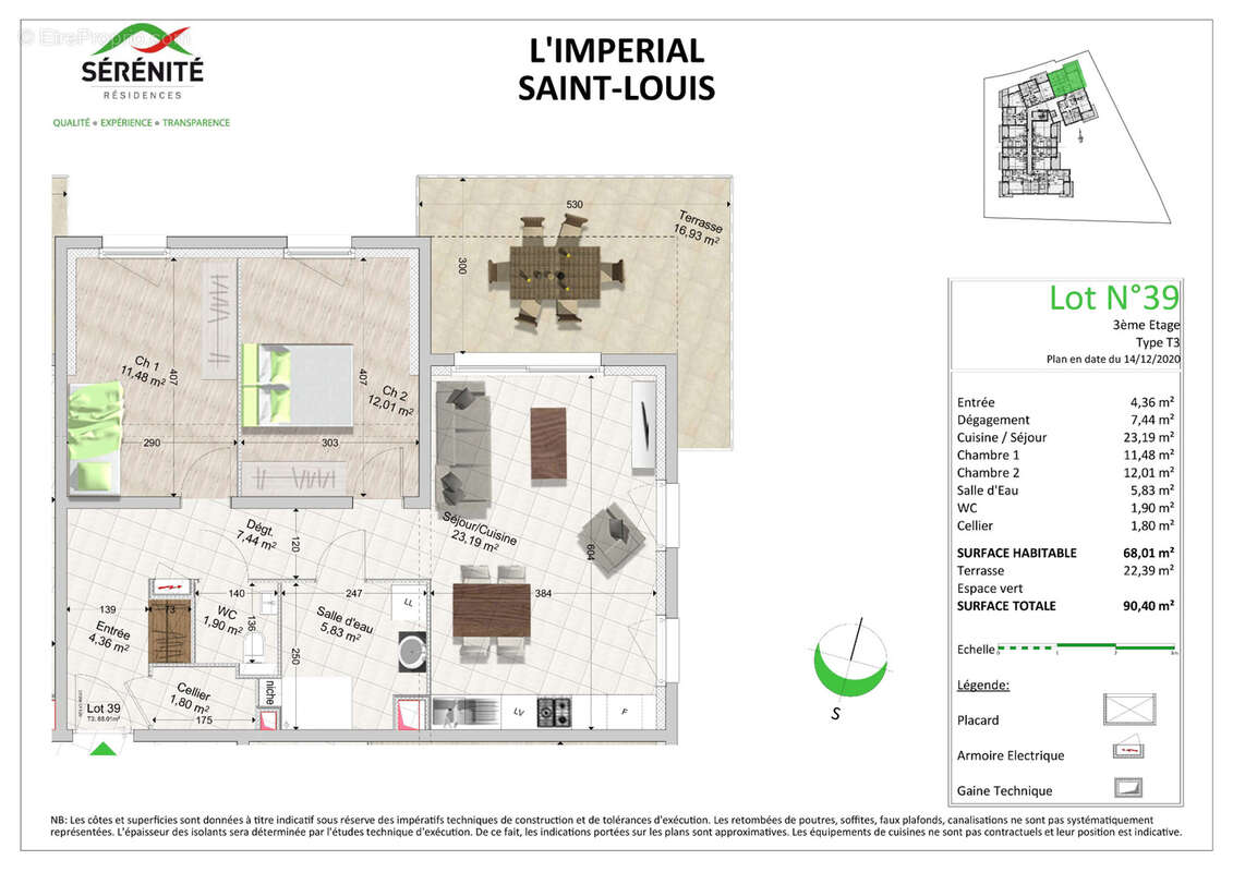 Appartement à SAINT-LOUIS