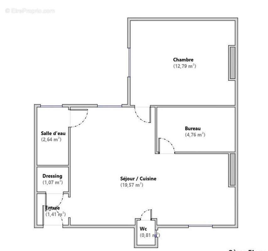 Appartement à PARIS-18E
