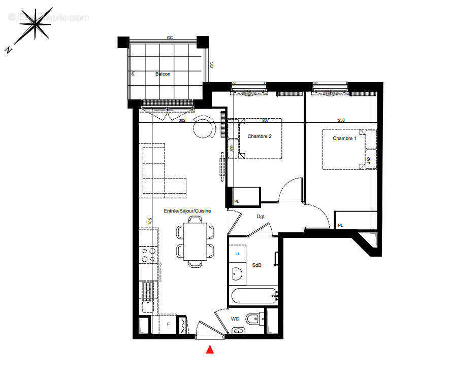 Appartement 3p - le-plessis-robinson - photo 2