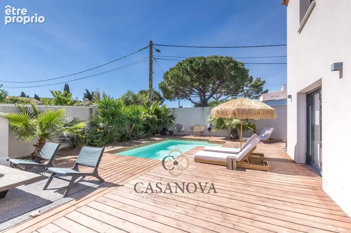 Villa contemporaine 110 m² avec piscine et jardin à Sète - photo 4