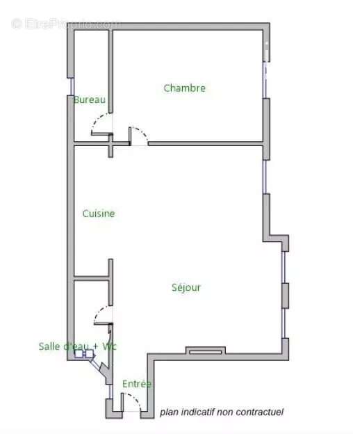 Appartement à PARIS-19E