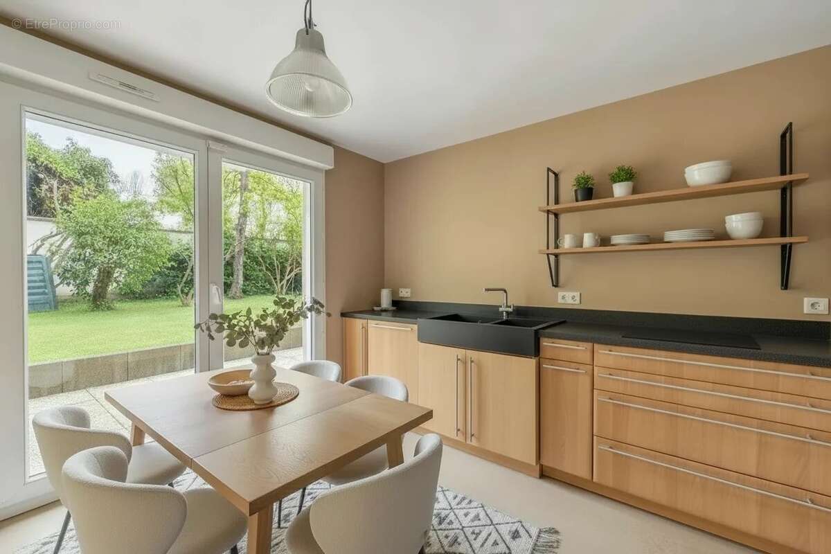 Exclusivité - appartement-jardin  à bécon - photo 11