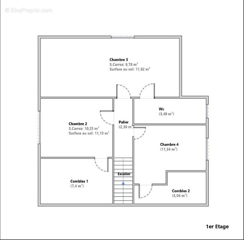 Ablon-sur-Seine Centre Maison familiale 6 pièces de 100 m², 4 chambres et grand jardin - photo 15
