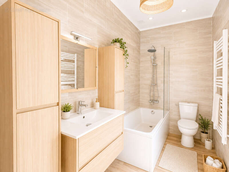 Hauteurs de Honfleur - Maison de plain pied en résidence - 53.80 m2 - 1 chambre - Terrasse - Jardin 100 m2 - parking privé et ca - photo 8