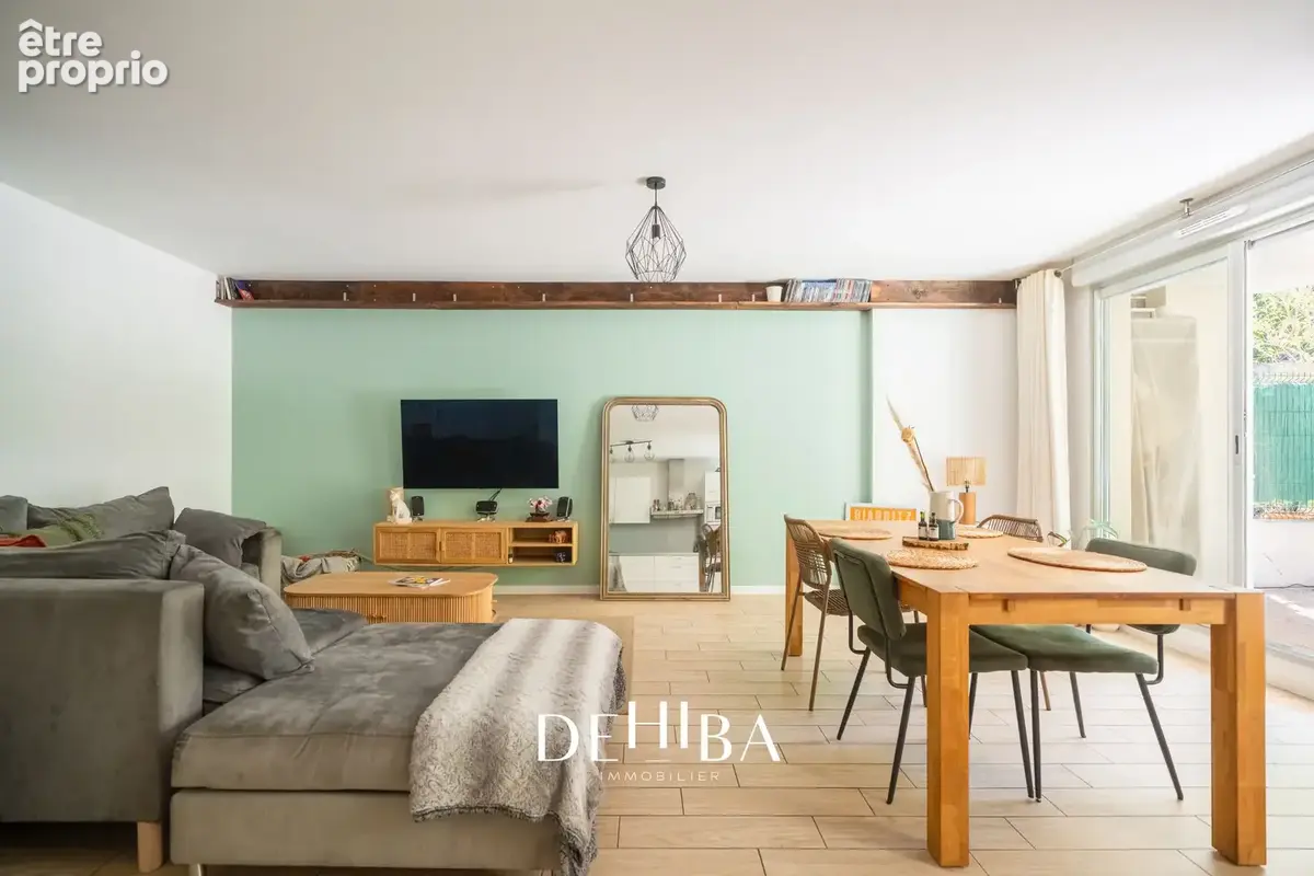 Bel appartement t3 avec terrasse et jardin de 93m2- secteur prisé - place delibes - photo 4