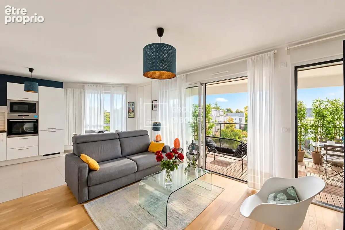 A vendre - jeanne d'arc  exclusivite - agence giboire - appartement t3 3 pièces 63 m² - rennes - photo 1