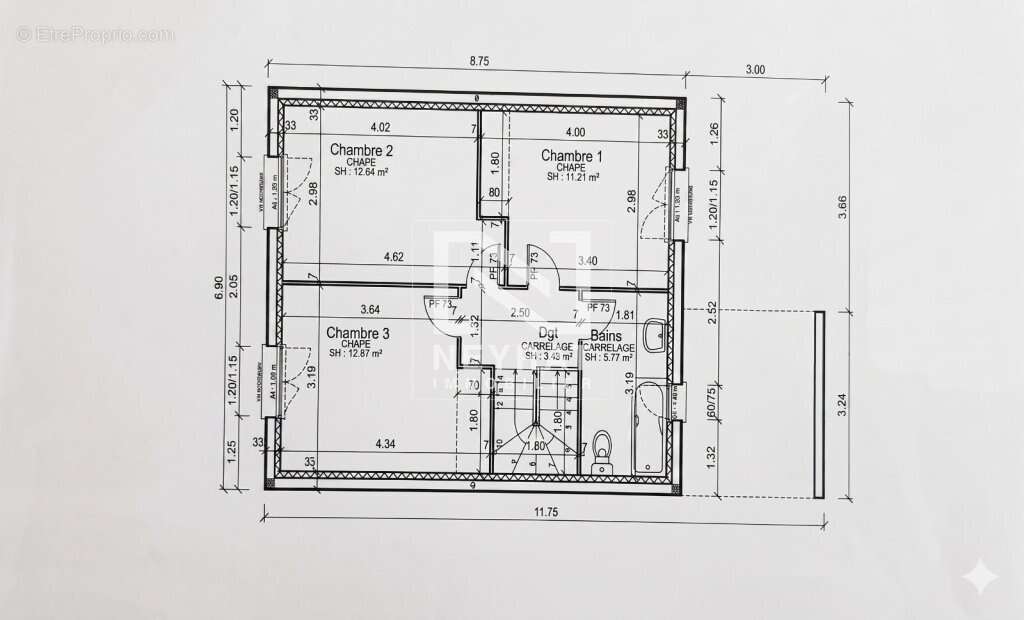 Maison récente 3 chambres - Confort moderne et vie pratique à Chenôve - photo 12