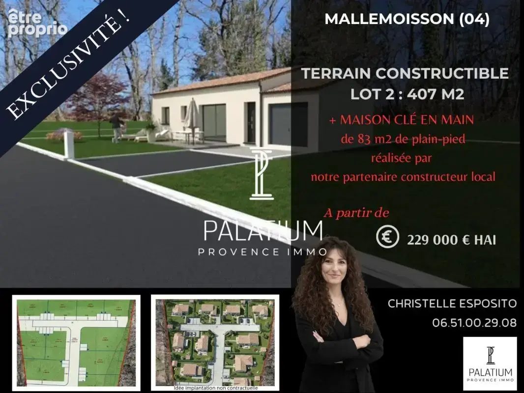 Terrain à MALLEMOISSON