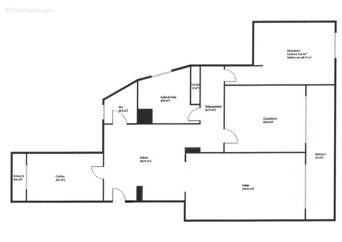 Exclusivité les ponchettes - 3 pieces 92 m² - garage - cave - photo 27