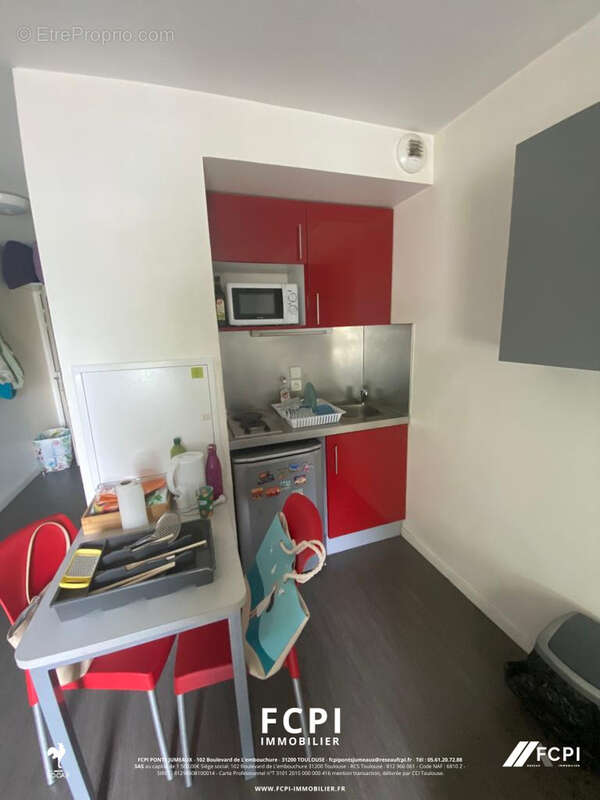 Studio residence etudiante - bastide brazza - investissement locatif - photo 2