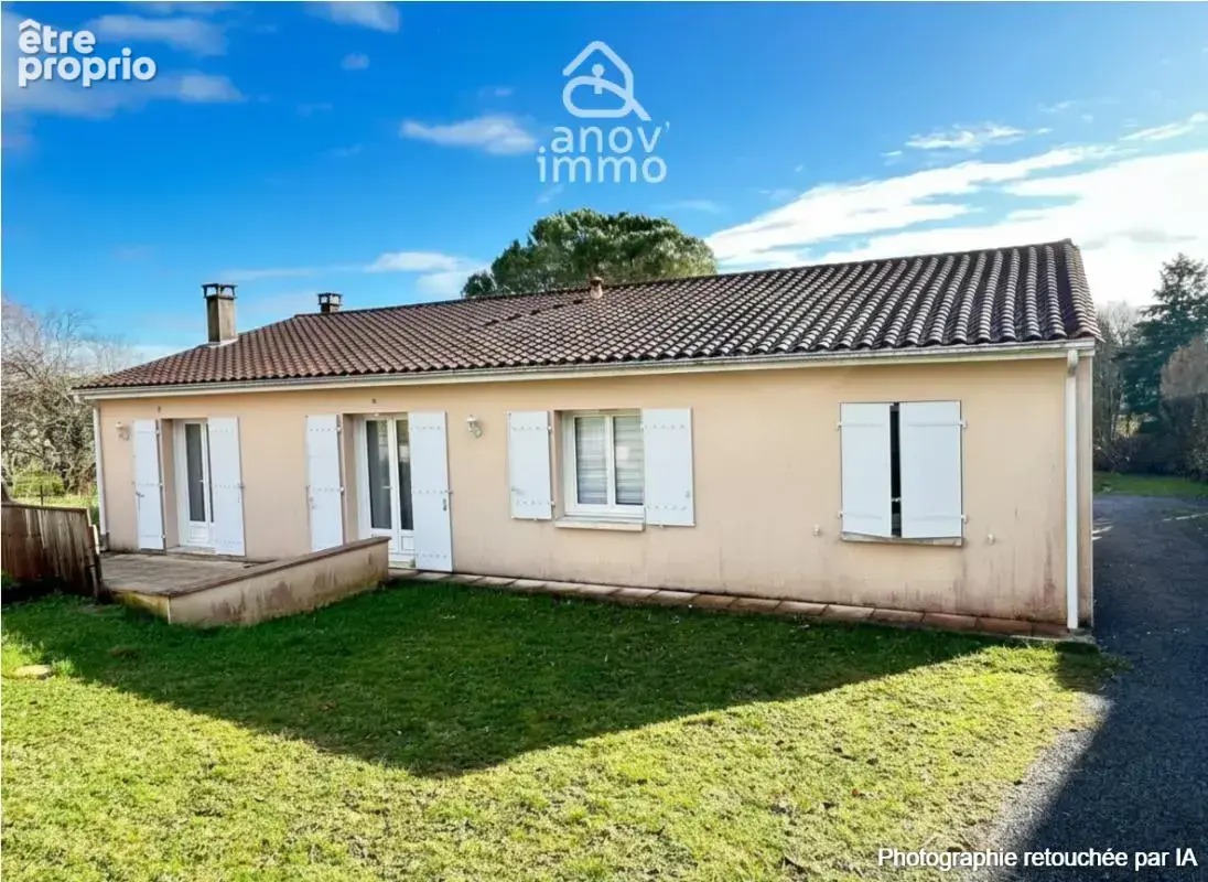 MAGNAC SUR TOUVRE, Maison contemporaine de 120m2 de plain pi - photo 2