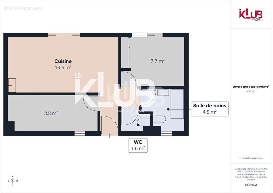 À vendre : Appartement 3 pièces à MORIANI PLAGE - photo 12