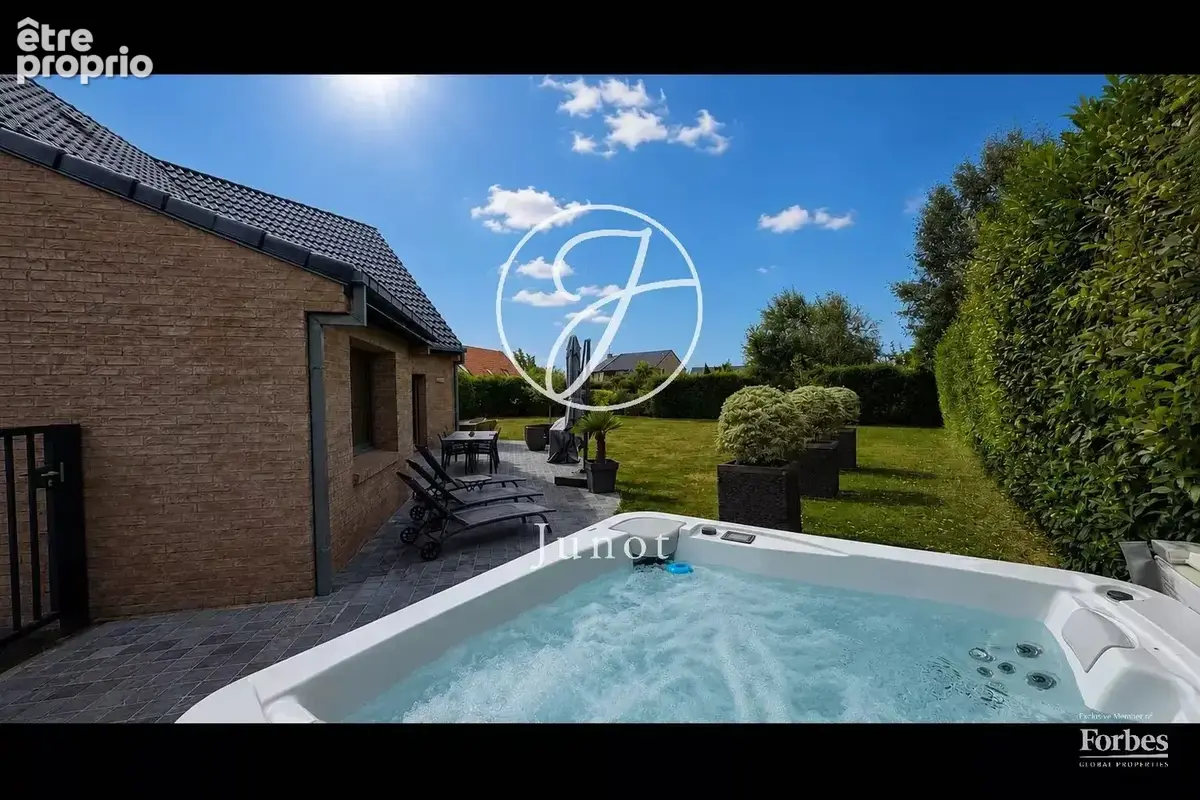 CAMPHIN-EN-PÉVÈLE – DOMAINE PRIVÉ -  Maison d’architecte de 212 m² - 6 chambres - Terrain d’environ 1 250 m² - Jardin - Garage - - photo 13