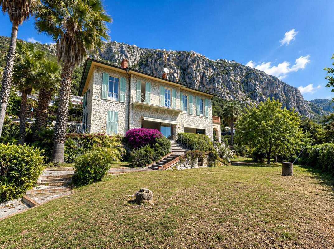 Domaine Belle Époque avec vue mer – Menton Garavan - photo 3