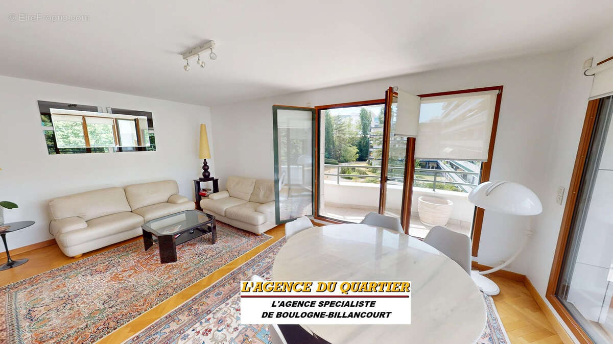 Appartement à BOULOGNE-BILLANCOURT