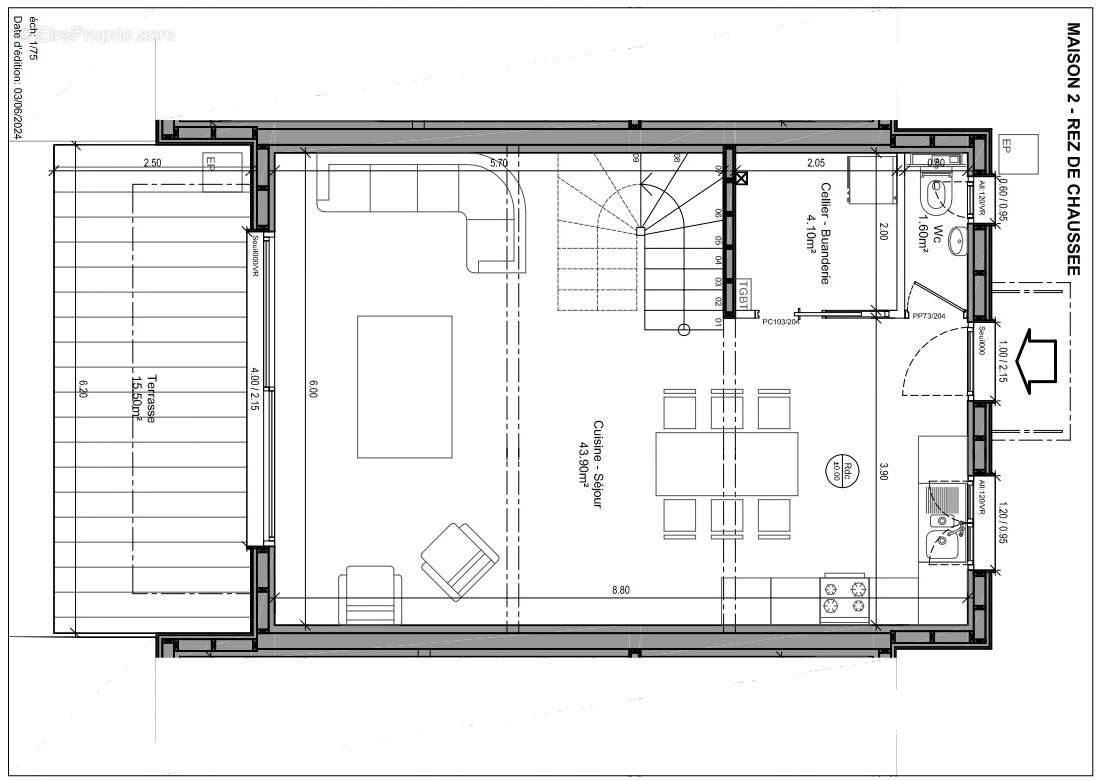 Maison à CHENS-SUR-LEMAN