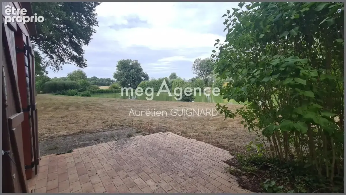 Plan d'eau clos et arboré, cabane de pêche - photo 7
