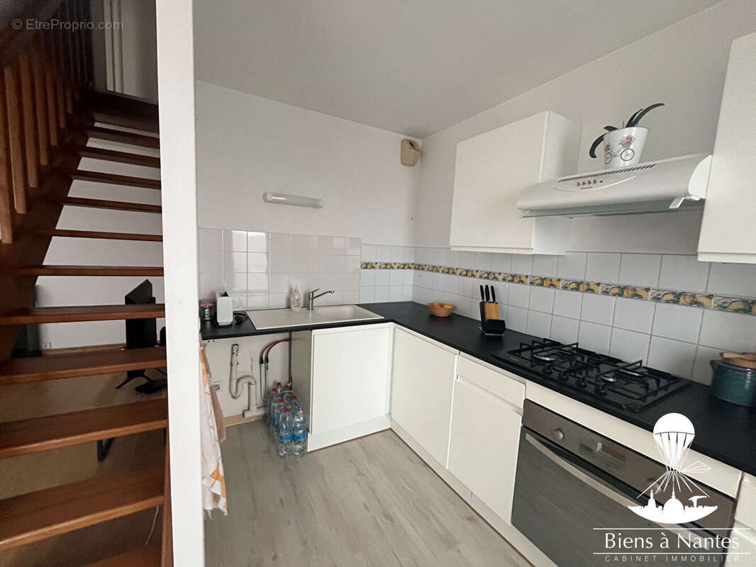A vendre  t3 duplex  avec balcon nantes jules-vernes - photo 4
