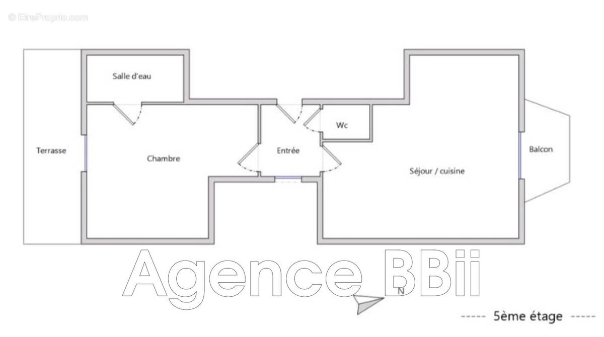 Appartement à PARIS-14E