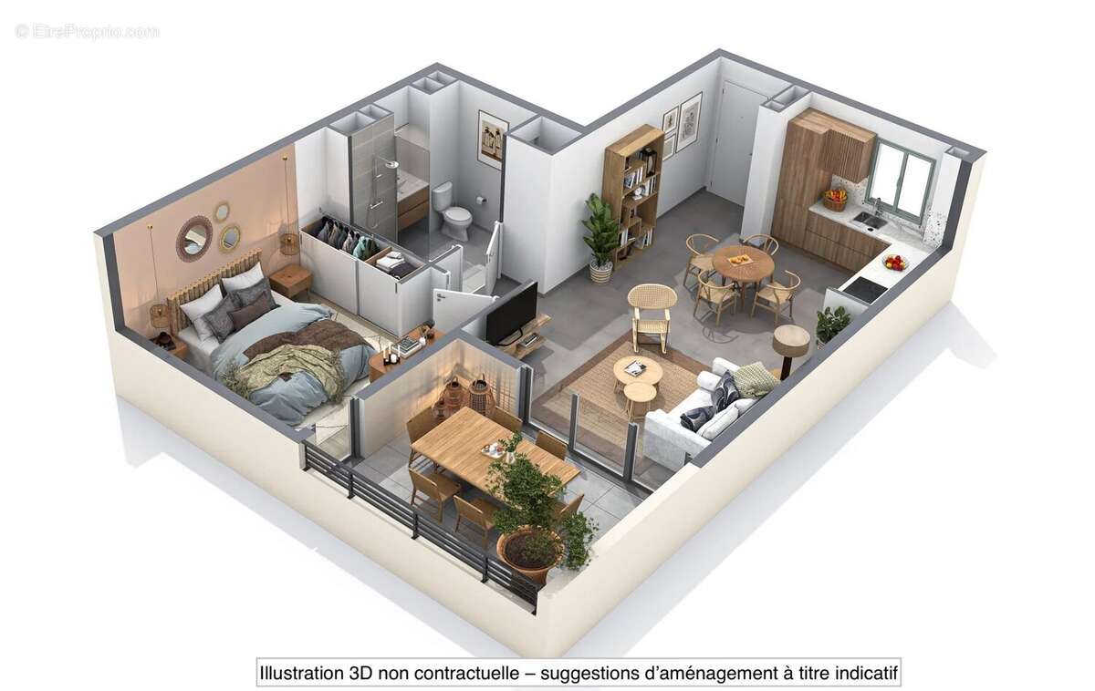 Appartement à SAINT-DENIS