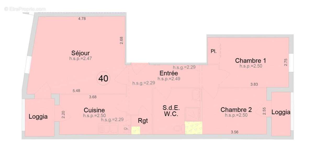 Appartement à LYON-3E