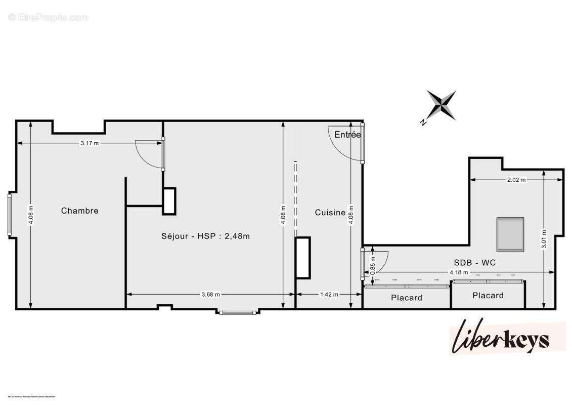 Appartement à PARIS-13E