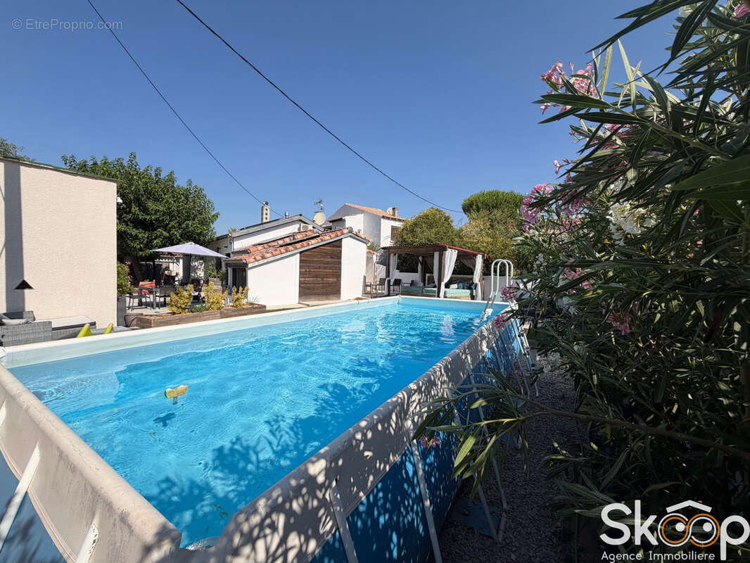 Vente maison d'architecte 5 pièces avec appartement indépendant - 34820 teyran - photo 9
