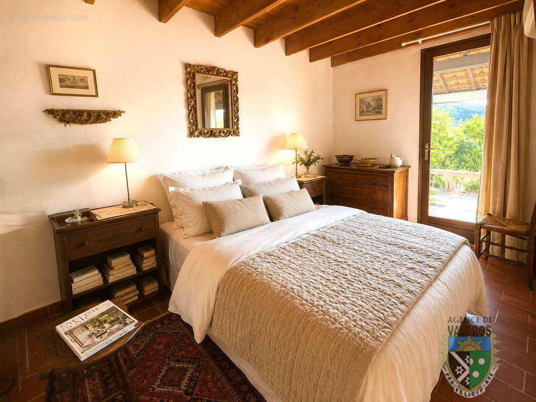 Vente maison 4 pieces dans residence avec piscine collective et tennis garage et parking -domaine de valcros # - photo 6
