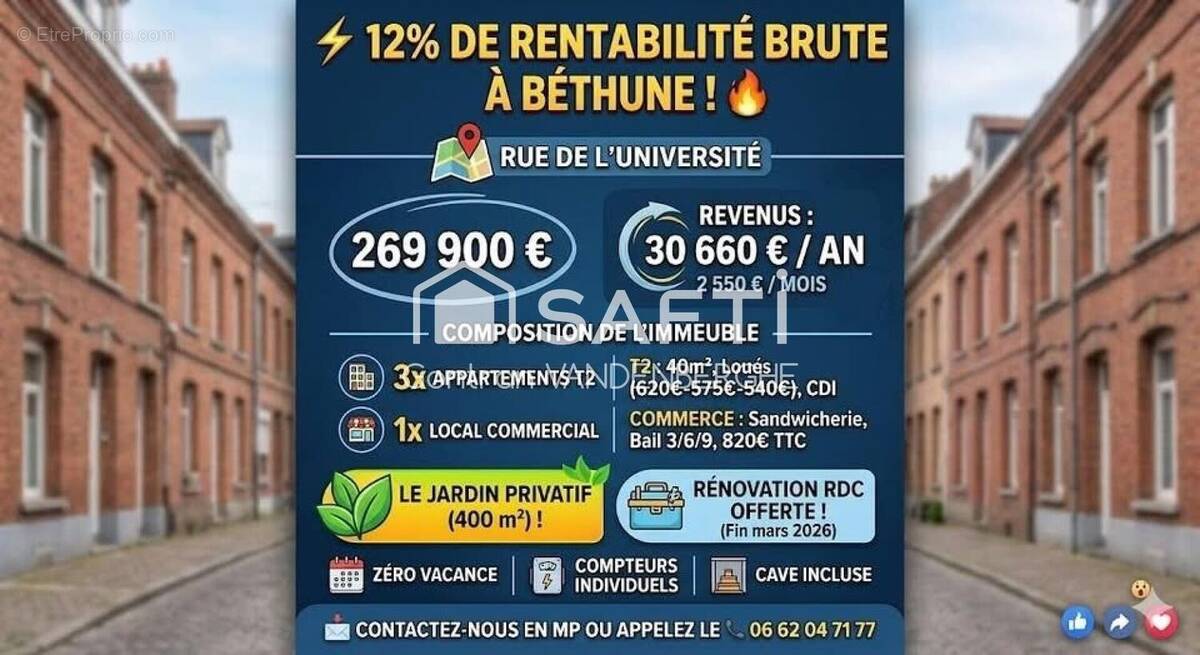 Photo 1 - Appartement à BETHUNE