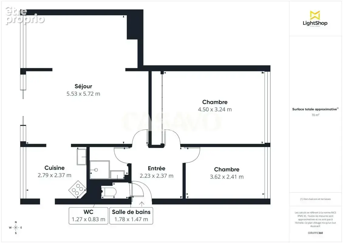 Vente Appartement 4 pièces de 73m² - 69270 Fontaines-sur-Saône - photo 10