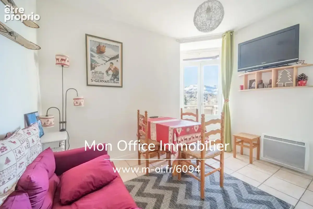 Référence : 7174-TCA - Appartement T2 bis avec coin nuit fermé - Vue pointe percée sans vis à vis - Casier à ski - photo 2