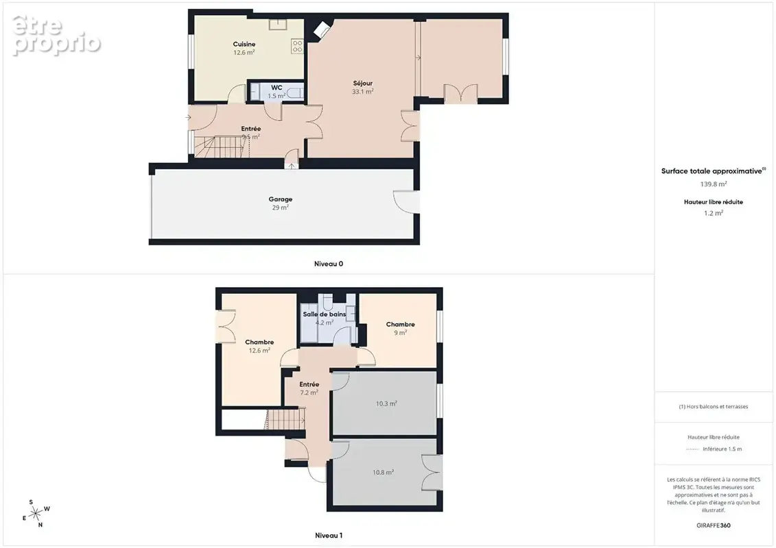 Maison mitoyenne  de 118 m², 4 chambres, garage - Onet-le-Château - photo 17