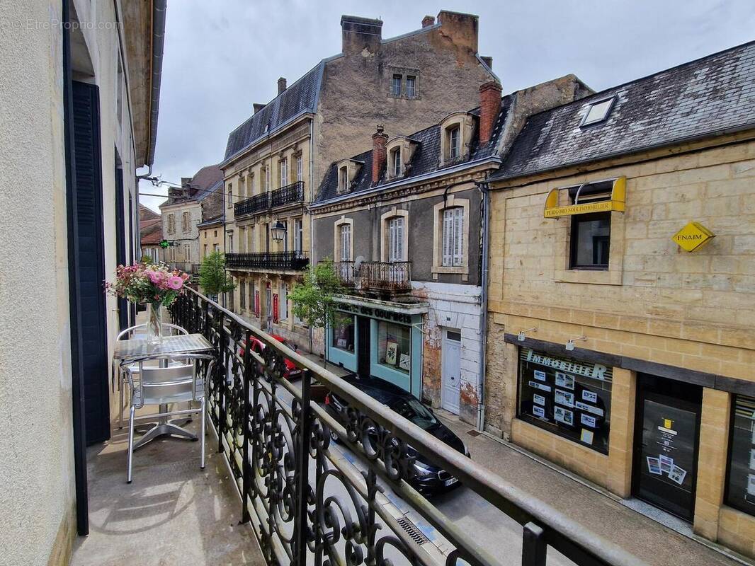 Vue depuis le balcon de l&#039;appart - Maison à LE BUGUE