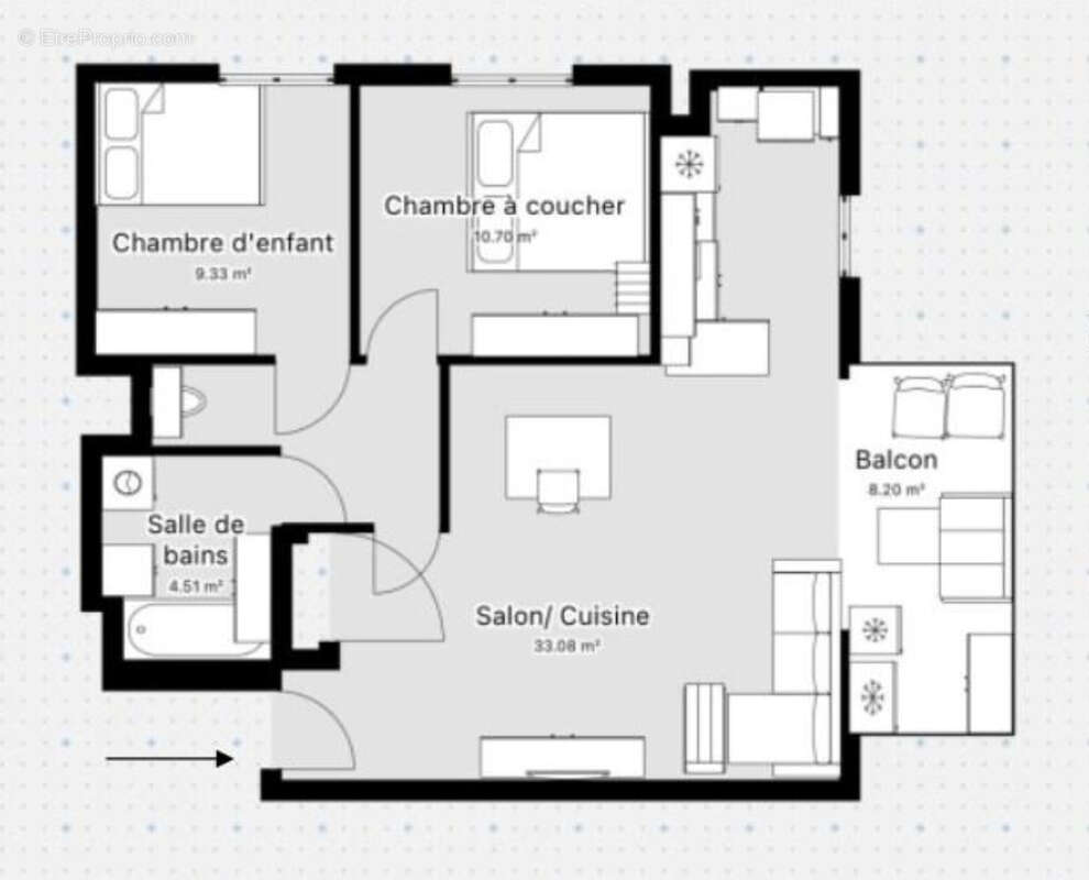 Appartement à MARSEILLE-10E