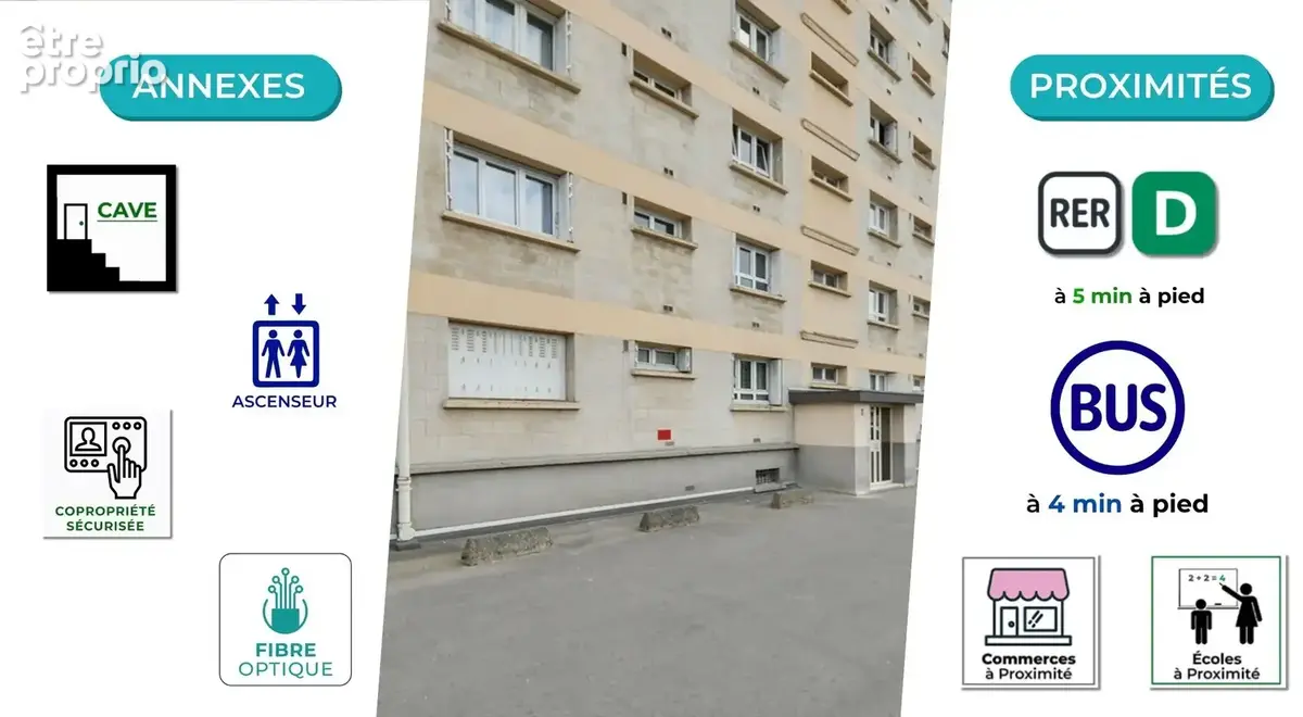 App 4p en dernier etage + balcon + cave - photo 11