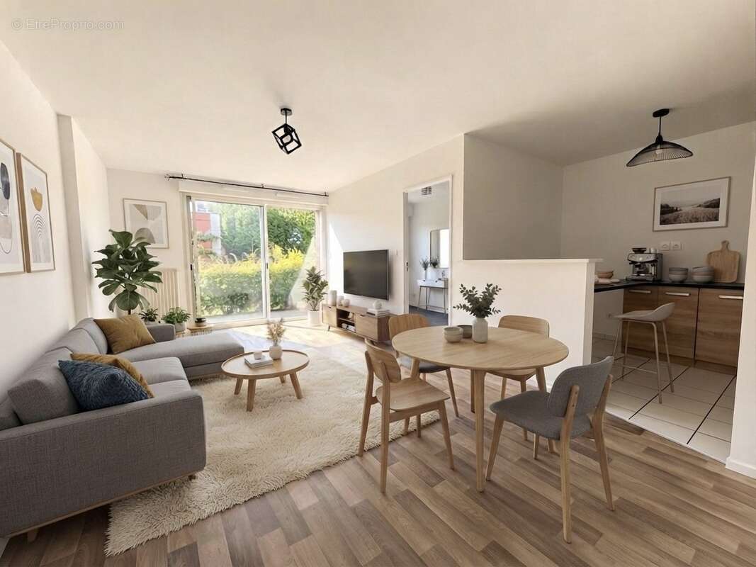 Appartement 56 m² à Chartres-De-Bretagne  - photo 2