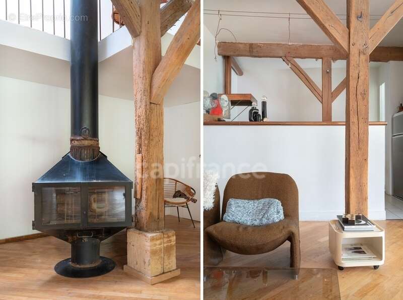 Paris XIème - Quartier Popincourt - Impasse privée - Appartement/Maison esprit loft 98m2 - photo 8