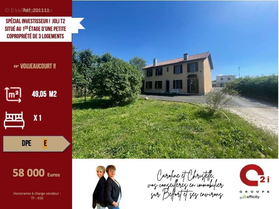 Appartement à VOUJEAUCOURT