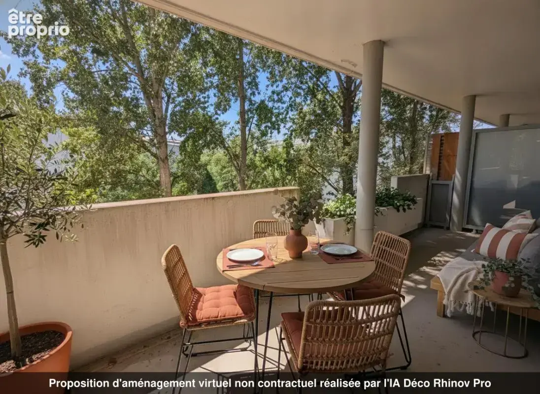 T2 avec balcon et parking -  Bel Air Bègles / Villenave - photo 9