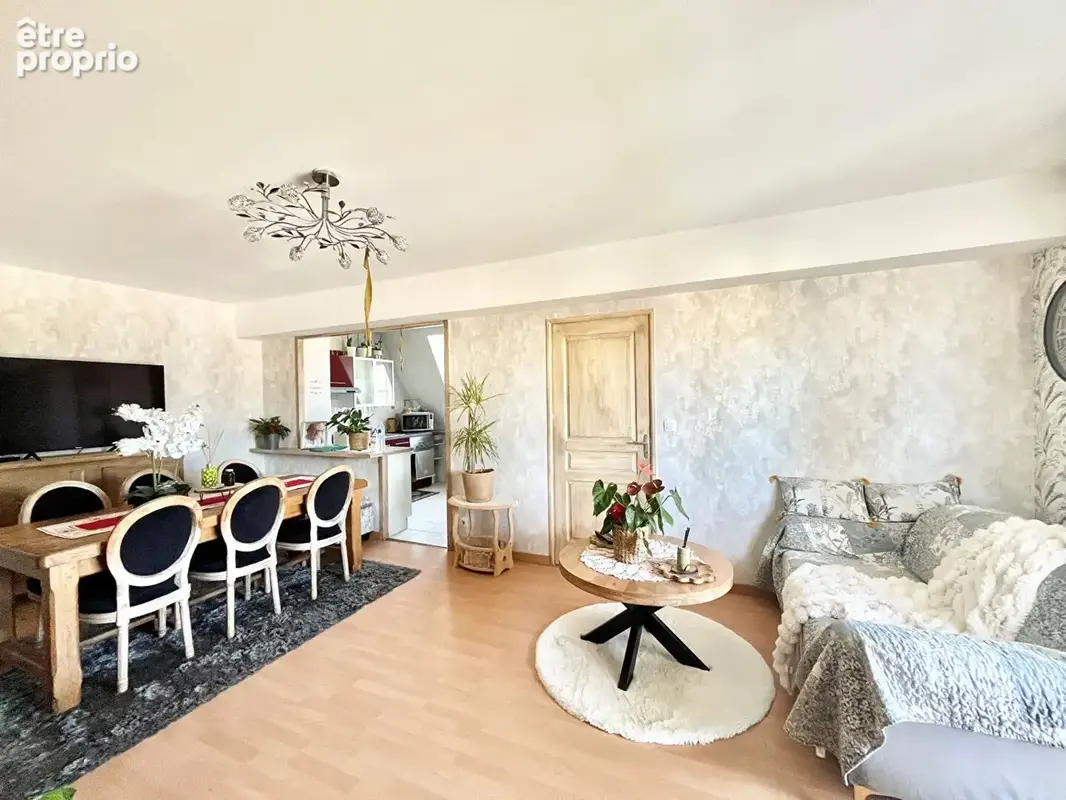 A VENDRE appartement Demouville 3 pièce(s) 59.46 m2 - vendu libre - terrasse loggia - garage fermé - photo 4