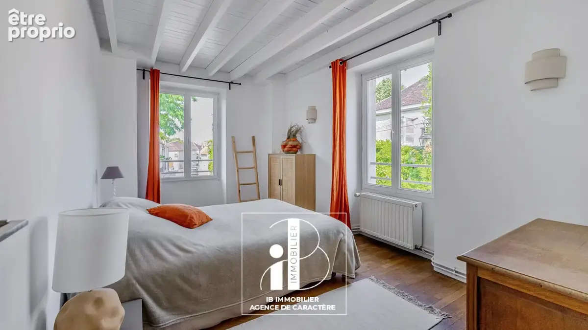 Bourron-marlotte – maison ancienne de caractère 210 m² – jardin clos 518 m² - photo 19